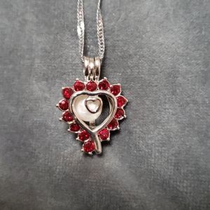 Silver plated pendant